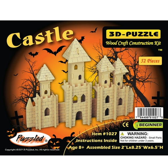 Puzzled Castle 3D Wooden Puzzle