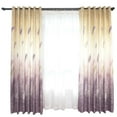 thumbnail image 1 of Rideau Occultant en Polyester pour Chambre à Coucher et Salon (Violet), 1 of 8