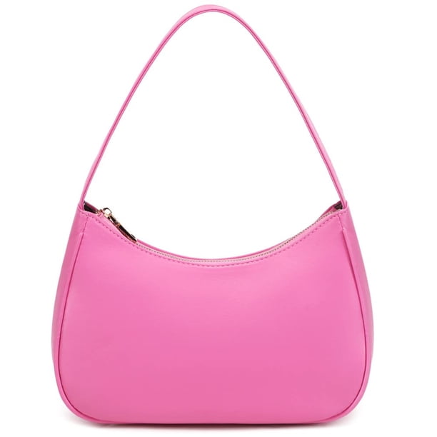 CYHTWSDJ Bolsos de hombro para mujer, lindo bolso de mano Hobo Mini bolso de mano con cierre de cremallera