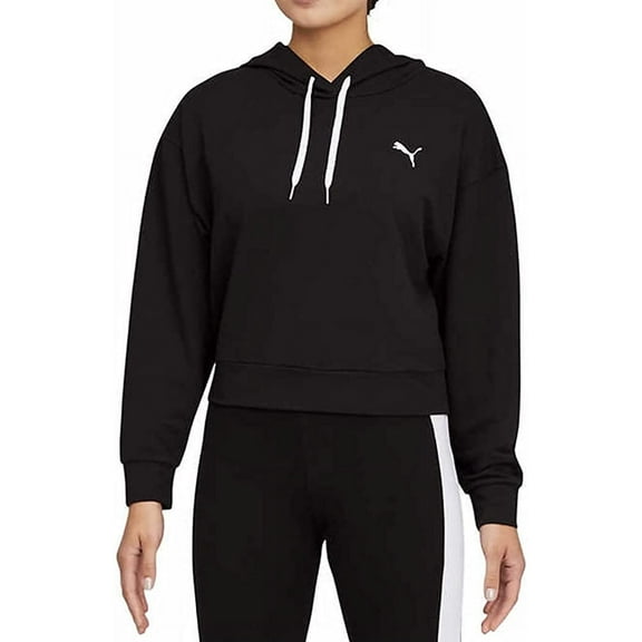 Puma Women's Modern Sport Hoodie _ Black- SMALL