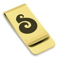 thumbnail image 1 of Stainless Steel Matau (Fish Hook) Maori Symbol Classic Slim Money Clip Credit Card Holder, 1 of 2