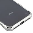 thumbnail image 3 of Apple iPhone 11 PRO Phone Case Thin Hybrid Protector TPU Gel Rubber Silicone Bumper Shockproof Heavy Duty Drop Protection Plating Transparent CLEAR SILVER Protective Case Cover for Apple iPhone 11 Pro, 3 of 6