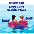 thumbnail image 2 of Lazy Bunz Saddle (Flamingo Pink), 2 of 7