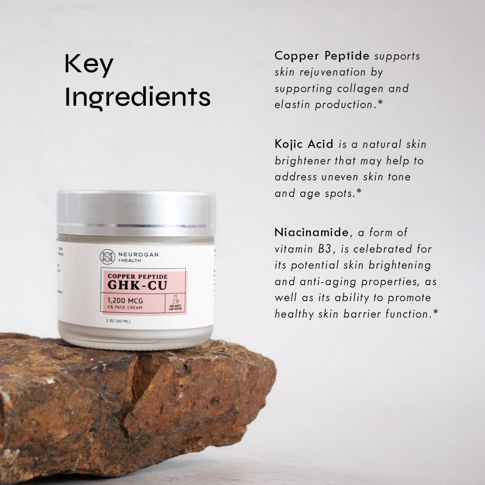 neurogan revitalizing ghk-cu copper peptide cream product info and reviews Elasticity Repair Buy More and Save:3 Box Deal $149.00 Vitamin B12 Injection Informed penetrant solvent DMSO