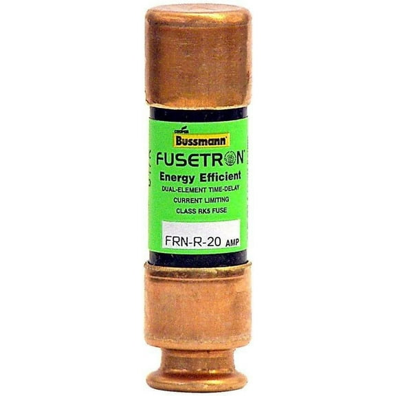 Bussmann Heavy Duty Fuse FRN-R - 250 V, 20 Amps - 2 Pack