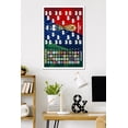 thumbnail image 4 of FIFA World Cup 2026 - Tournament Bracket Wall Poster, 22.375" x 34" Framed, 4 of 4