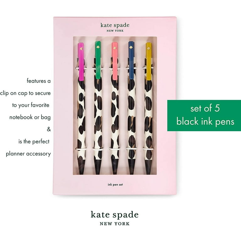 Kate Spade New York Forest Feline Office Accessories - Pencil Pouch Set