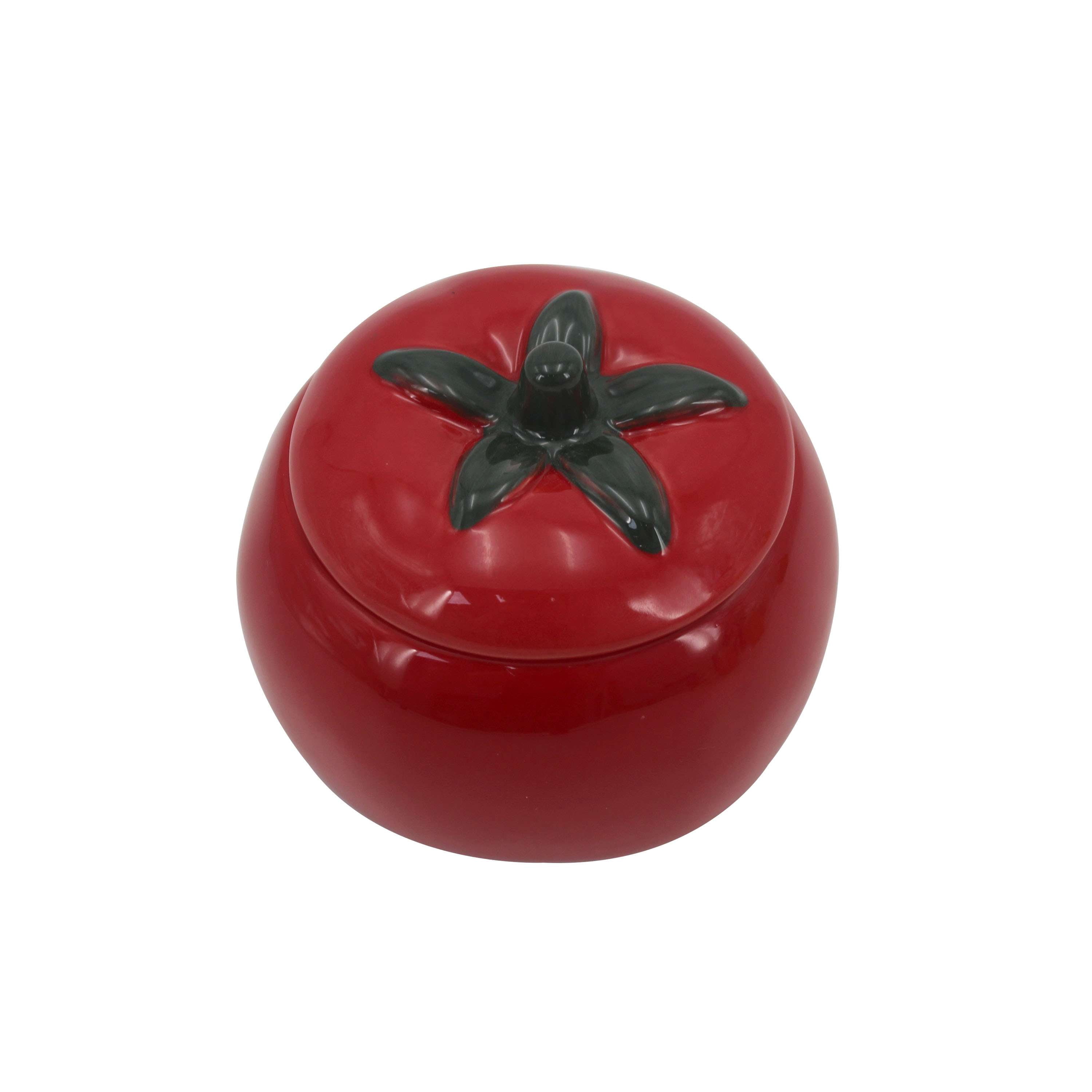 Better Homes & Gardens 1-Wick Ceramic Fruit Candle, Tomato and Thyme, 6 oz