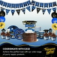 thumbnail image 6 of Blue Graduation Plates 9in 8 Count - Blue Graduation Party Supplies, 6 of 6