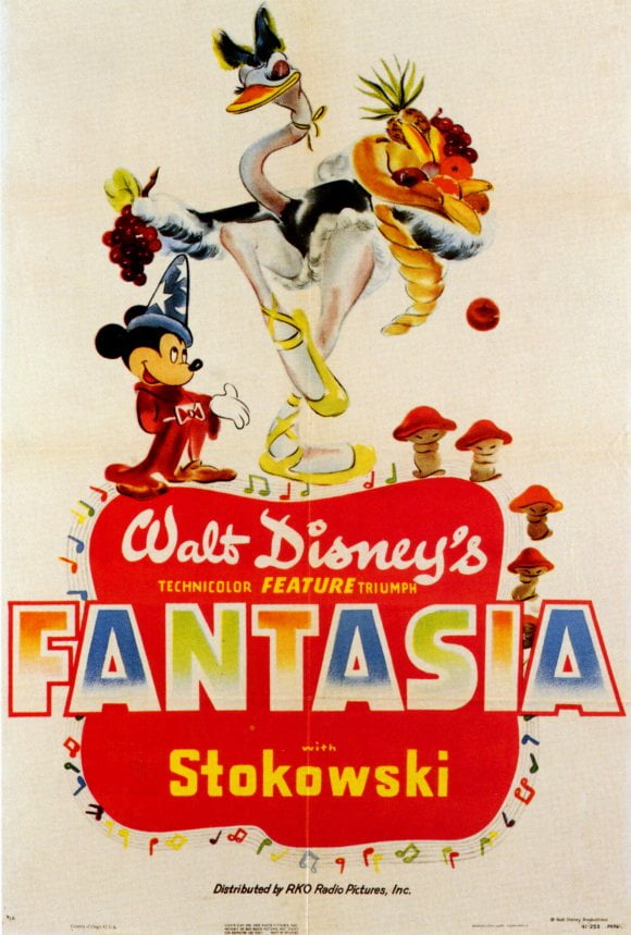 Fantasia - movie POSTER (Style A) (27&quot; x 40&quot;) (1940) - Walmart.com -  Walmart.com