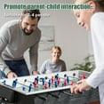 thumbnail image 3 of Gymax 48'' Competition Sized Wooden Soccer Football Table Adults & Kids Home Recreation, 3 of 10