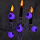 thumbnail image 2 of Guirnalda de luces para decoración de Halloween, 30 luces LED impermeables con forma de globo ocular para decoración al aire libre, 8 modos de luces fijas/parpadeantes (púrpura) Fokelyi XMWJ092-3, 2 of 7