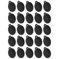 thumbnail image 4 of Paquete de 25 Etiquetas Redondas Aluminio en , Espacios para Estampar Negro, Discos Grabar, Llaveros Metal, Etiqueta Perro, 4 of 11