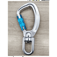 thumbnail image 3 of Swivel Carabiner Clip 360° Rotatable Carabiner Big Auto Locking Carabiner C-Ring Climbing Equipment Survival Rescue, 3 of 8