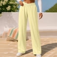 thumbnail image 4 of Pantalones Deportivos Elásticos para Mujer - Sudaderas de Otoño con Bolsillos - Pantalones Casuales de Pierna Recta de Forro Polar Suave y Liviano, M, 4 of 6