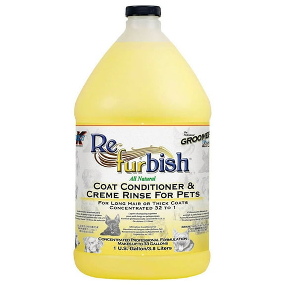 Double K Industries UsedCoat Conditioner and Creme Rinse, 1 gal