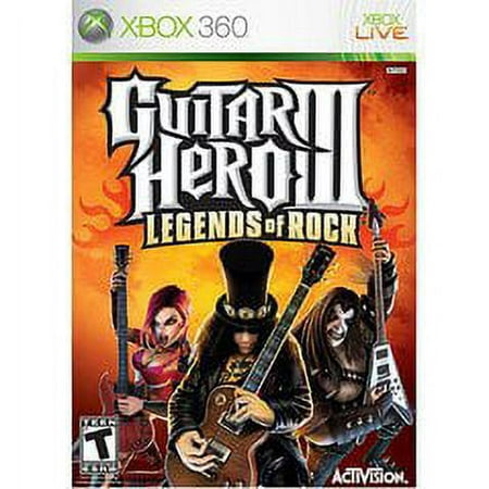 Pre-Owned Guitar Hero III: Legends of Rock - Game Only - Xbox 360 (Refurbished: Good)