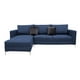 thumbnail image 1 of Sala Esquinera El Bazar Store Interlaken Azul marino 280X180 cm Tela Lino nacional Modular, 1 of 7
