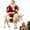 E, variant on Clearance Under $1 Santa Riding Sheep Acrylic Christmas Tree Decor