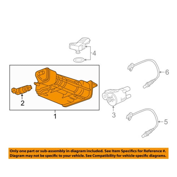 GM OEM-Vapor Canister Fuel Gas Emission 84207755
