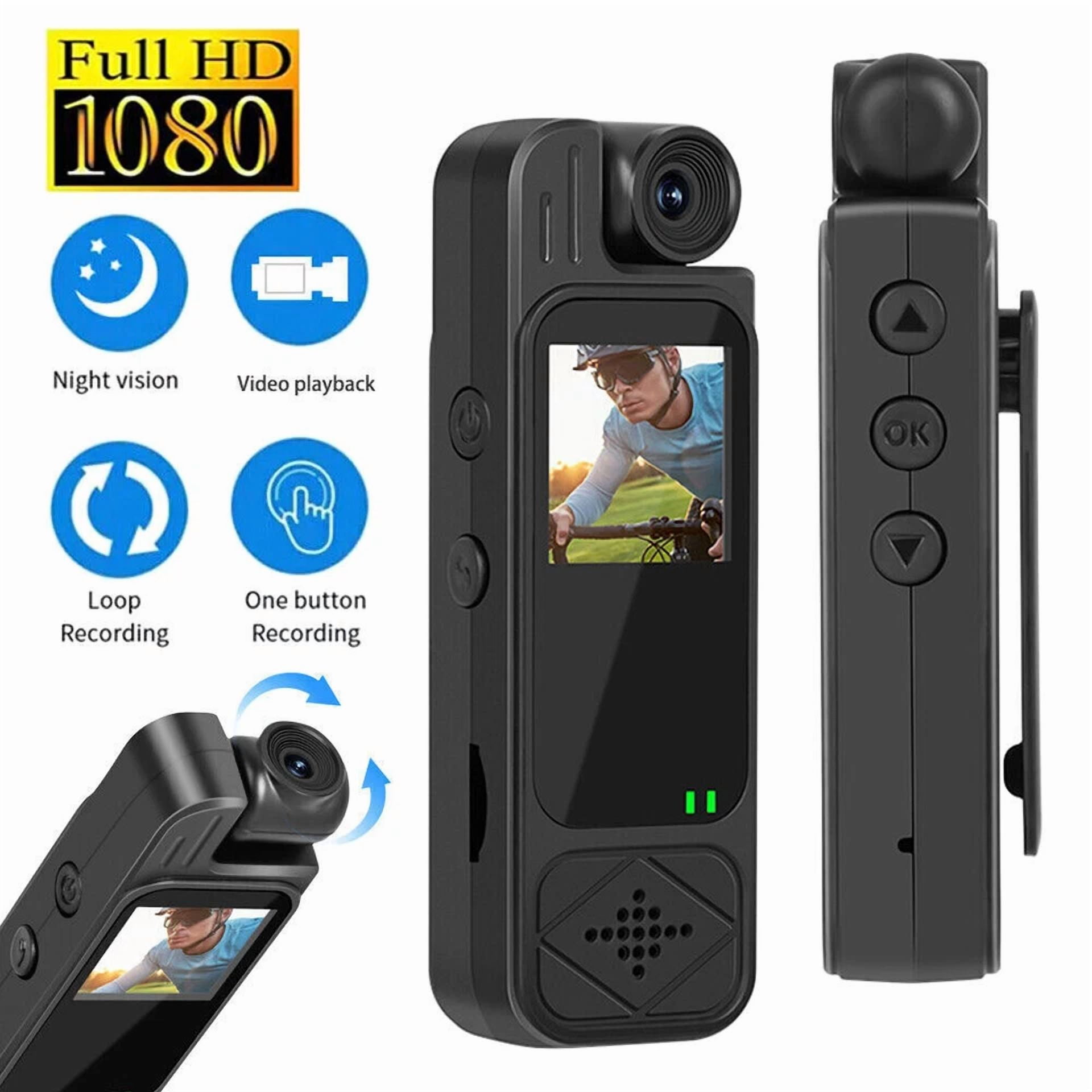 BUTTERFLY- Body Camera 20 Hour 1080P Camcorder Mini Police Hd 180° Video Dvr Ir Night Cam