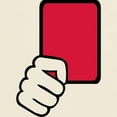 thumbnail image 3 of CafePress - Referee Red Card Light T Shirt - Light T-Shirt - CP, 3 of 4