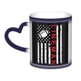 thumbnail image 1 of Taza de jugador de fútbol americano que cambia de color, taza de café de cerámica sensible al calor que cambia de color en el cielo, 1 of 5