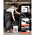 thumbnail image 2 of KFFKFF 9.5L Manual Vacuum Fluid Extractor Pump with 59-Inch Hose & Three 47-Inch Extension Tubes, Durable HDPE Tank for Oil Changes in Cars, Lawn Mowers, Boats, and Motorcycles, 2 of 9
