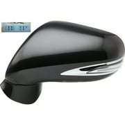New OEM Side Mirror Left w/o Luxury/Sport Pkg Starfire White Code 077 8794053401A1 fits 2006-2013 Lexus IS250 Base Sedan 4-Door