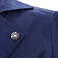 thumbnail image 6 of Mens Gothic Tailcoat Jacket Steampunk Victorian Coat Navy S, 6 of 6