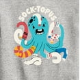 thumbnail image 3 of Instant Message - Socktopus - Toddler & Youth Crewneck Fleece Sweatshirt, 3 of 6