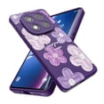 thumbnail image 1 of Threehao Funda para Xiaomi Redmi Note 14 Pro Plus 5G Case Uso Rudo, Ultra Delgado Flexible Morada Su, 1 of 6