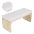 thumbnail image 4 of Manicure Nail Hand Rest Nail Hand Pad With Wooden Bracket Durable Soft PU Leather Manicure Cushion For Nail Table, 4 of 8