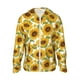 thumbnail image 1 of Fotbe Sunflowers Chaqueta con Protección Solar UPF 50+ para Hombre y Mujer, Camisa con Capucha y Bolsillos-Large, 1 of 7
