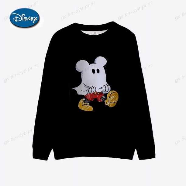 Suéter de dibujos animados de Disney para mujer y hombre, suéter fino de Mickey Mouse, Mickey Mouse, pareja de Navidad, ropa de otoño de los 90