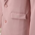 thumbnail image 7 of Women's Casual Blazers Long Sleeve Open Front Solid Business Work Office Jackets Lapel Elegant Loose Fit Coat with Pockets Z001-Pink XXL, 7 of 7
