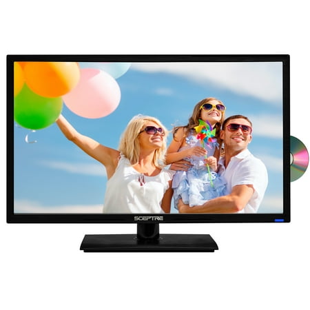 Sceptre 24" Class FHD (1080P) LED TV (E246BD-F) with Built-in DVD