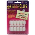 thumbnail image 1 of StikkiWorks StikkiclipsTM Clips Adhésifs, Blanc, Lot de 20, 1 of 3