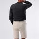 thumbnail image 5 of Camisas De CompresióN Para Hombre Camisa de manga larga casual para hombre Camisa de diario de color sólido con botones de bolsillo delgados a la moda (Black, XXL), 5 of 6