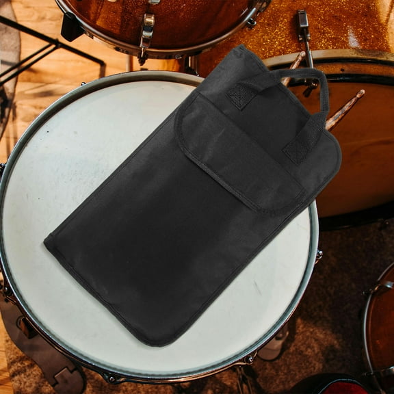 GOOHOCHY Portable Drum Stick Bag Replaceable Drumstick Holder Drumstick Storage Container Drumstick Pouch Percussion Drum Stick Bag Holder