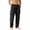 Black, variant on BangWanChi Fashion Men Cargo Casual Straight-Leg Trousers Men's Workwear Pants Tough Guy Green XXXXXL
