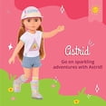 thumbnail image 2 of Glitter Girls – Astrid 14-inch Poseable Doll – Red Hair & Hazel Eyes — Camping Outfit, Matching Cap, and Glitter Boots –Toys, Clothes, and Accessories for Kids Ages 3+, 2 of 5
