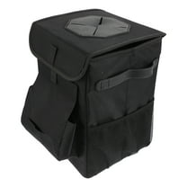 MLINS  Car Trash Can Vehicle Garbage Receptacle with Lid