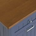 thumbnail image 7 of Tolead Kitchen Single Trash Cabinet Tilt Out Free Standing Storage Can with Hideaway Drawer and Countertop, Wood, Blue, 7 of 7