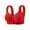 B183 Red Clearance Bras under $5, variant on Bras Under $5! Cagogo Wireless Front Closure Bra for Older Women Plus Size No Underwire Bra Supportive Full Coverage Comfortable Everyday Bras Brasier Sin Varillas Para Mujer