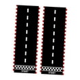 thumbnail image 1 of 2 piezas de de pista de carreras, regalos de carretera de coches de carreras de aceleración, telón de fondo resistente para fiesta temática, 1 of 10