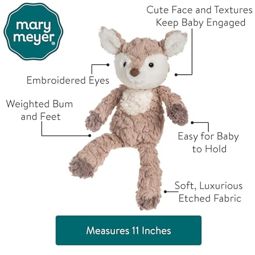 Mary Meyer Putty Nursery Stuffed Animal Peluche Faon 11 Pouces Walmart