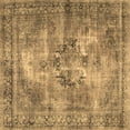 thumbnail image 1 of Ahgly Company Indoor Square Persian Brown Traditional Area Rugs, 3' Square, 1 of 4