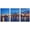 WHITE, variant on wall26 Framed Canvas Print Wall Art Set Miami Florida Cityscape &amp; Skyline Nature Wilderness Photography Realism Rustic Scenic Multicolor for Living Room, Bedroom, Office - 16"x24"x3 Nat