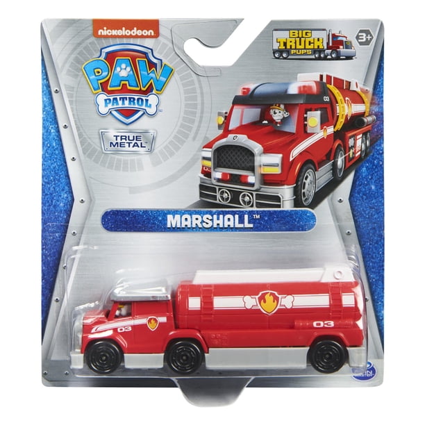 Paw Patrol: Vehiculos True Metal Big Rigs - Marshal Spin Master Games 6063793